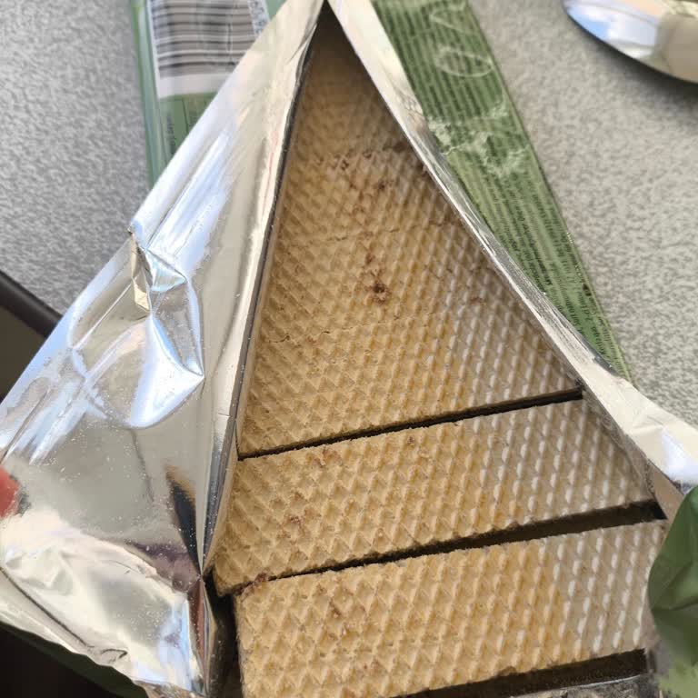 Son Kullanma Tarihi Geçmemiş Nemli Ve Küflü Eti Hoşbeş Gofret