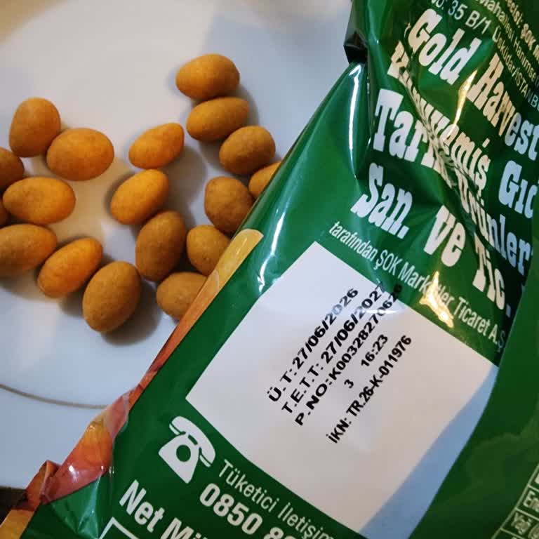 Amigo Soslu Fıstık'ta Tat Ve Aroma Bozukluğu