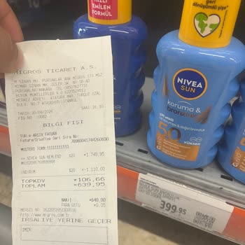 Migros Pursaklar'da Etiket Fiyatı İle Kasa Fiyatı Farkı