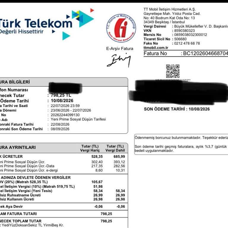 Üç Yıldır Çekim Sorunu Yaşayan Prime Müşterinin Altyapı İyileştirme Talebi