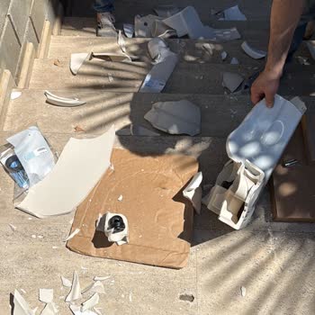 Geberit Klozetin Kırılmasına Neden Olan Ambalaj Hatası Ve Ücretsiz Değişim Talebi