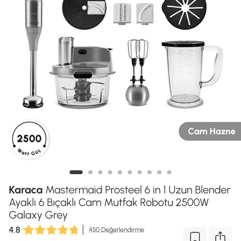 Mastermaid Uzun Blender 15 Gün İçinde Arızalandı Ve Değişim İstiyorum