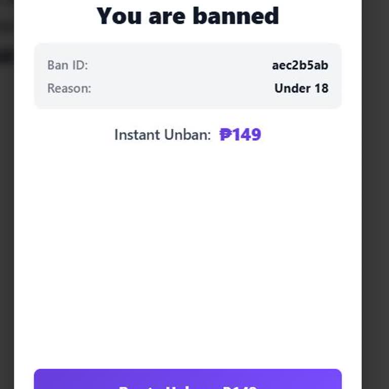 Umingle Under-18 Ban Despite Being an Adult