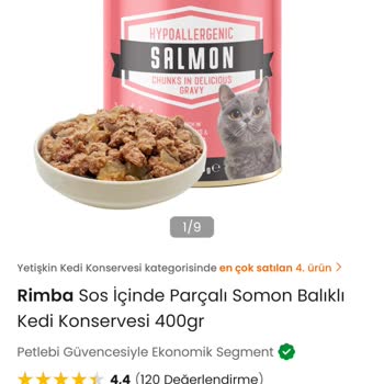 Beyaz Noktalar İçeren Konserve Kedi Maması Nedeniyle Sağlık Endişesi Ve Tam İade Talebi