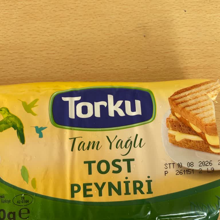 Süresi Geçmiş Torku Tost Peyniri Satışı Ve İade Talebi