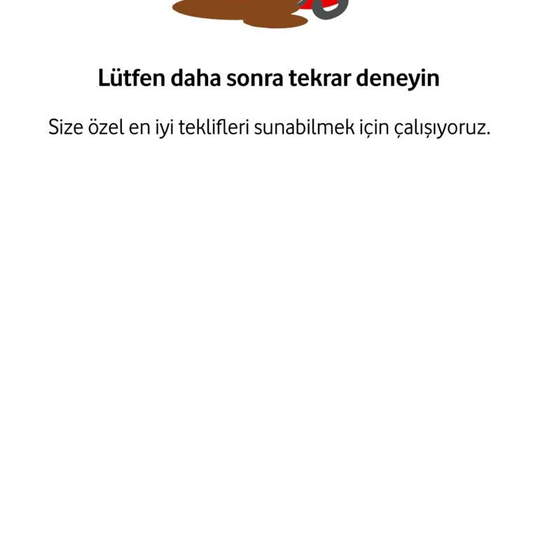 Vodafone Yanımda’da Fatura Tarife Değişiminde Hata