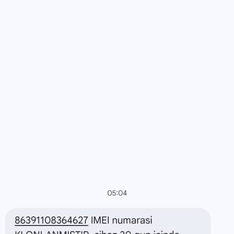 Klonlanmış IMEI’li Xiaomi Telefonun Acil İadesi Ve Değişim Talebi
