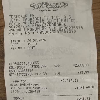Çocuk scooterı arızası ve iade talebi