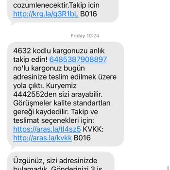 Aras Kargo Dağıtım Personelinin İzin Almadan Teslimat Teklifi Ve Haksız İade Süreci