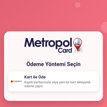 Metropol Bakiyesi Kullanılmadan Mastercard'tan Ödeme Alındı