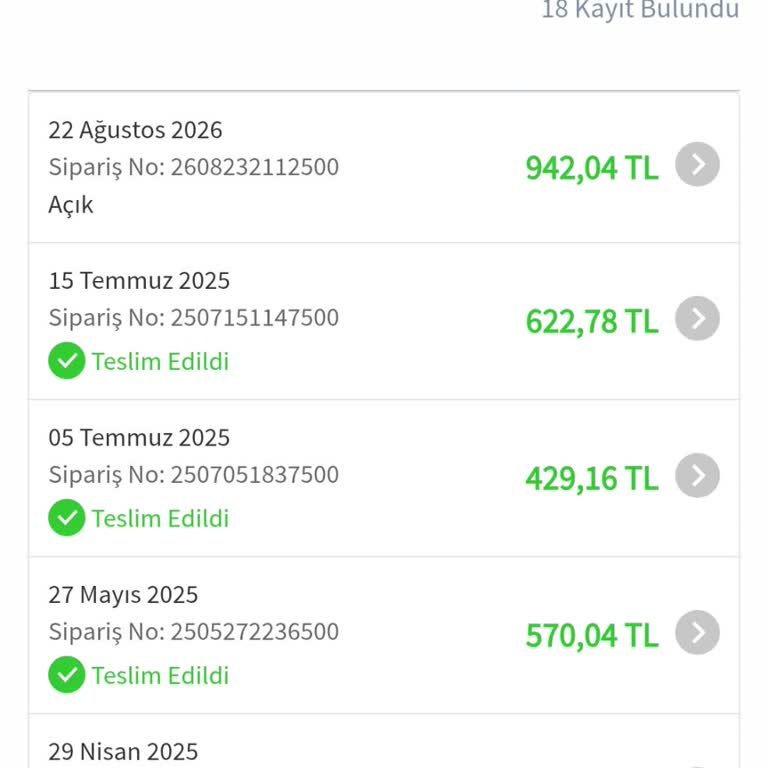 Fazla Ücret Alındı Ve Sipariş Gönderilmedi