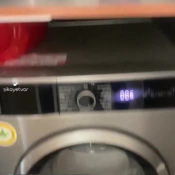 Vestel Çamaşır Makinesinin Gürültü Çalışması Ve Hareket Etmesi!