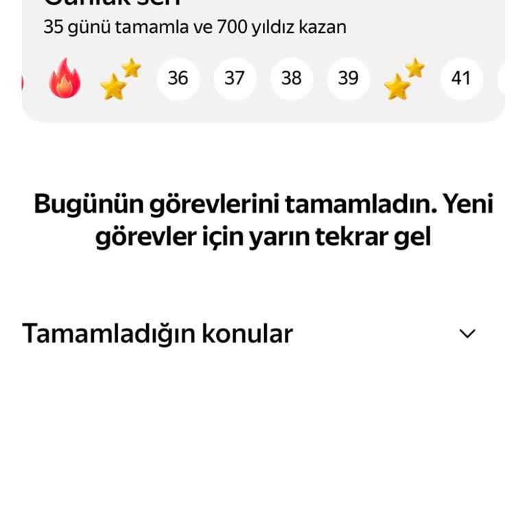 Yandex AI Uygulamasında Görev Tamamlanmadığı İçin Puan Kaybı