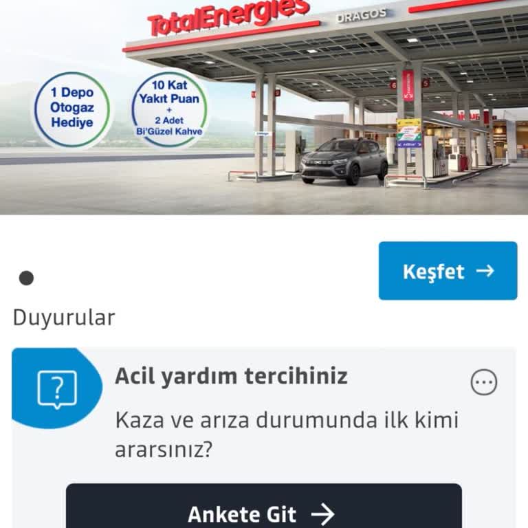 Dacia Port Kampanyasındaki 1500 TL Club Total Puanının Verilmemesi