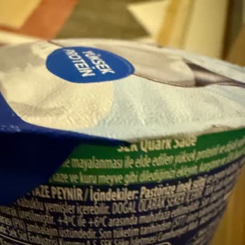 Şişmiş Ambalajlı Sek Quark Ürünü Tüketilemez