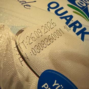 Şişmiş Ambalajlı Sek Quark Ürünü Tüketilemez