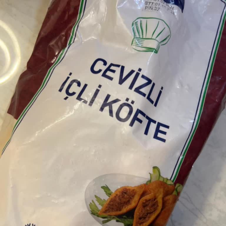 Metro Market Kozyatağı'nda Cevizli İçli Köfte Dağılmış, Ücret İadesi Talebi