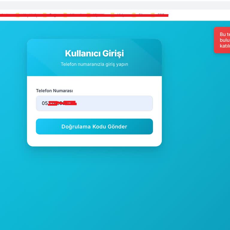 AVM Çekiliş Uygulamasında Doğrulama Kodu Gönderilemiyor, Araç Çekilişine Katılamıyorum