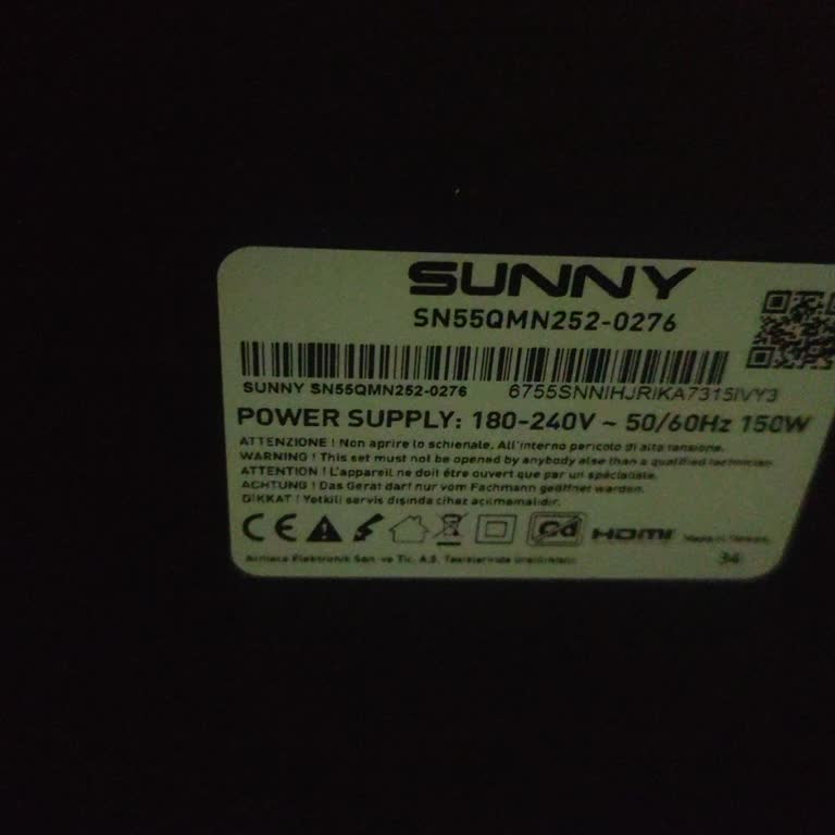 Sunny Garanti Kapsamındaki Televizyonun Servis Yanıtsızlığı