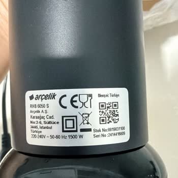 Arçelik Blender Parçalayıcı Bıçağındaki Boşluklar Hijyen Ve Koku Problemi Yaratıyor