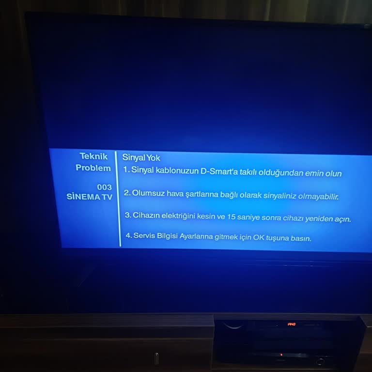 D-Smart'ta Sürekli TV Ve İnternet Kesintileri İçin 2.300 TL Ücret Aldım, Çözüm Bulamadım