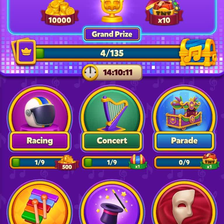 Royal Match etkinliğinde kart ilerlemesinin sıfırlanması