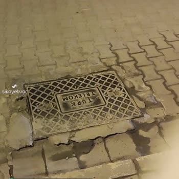 Türk Telekom Rögar Kapağı Aşırı Ses Yapıyor