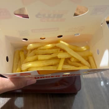 Büyük Boy Patates Kızartması Ücretine Karşı Az Miktar Gönderildi