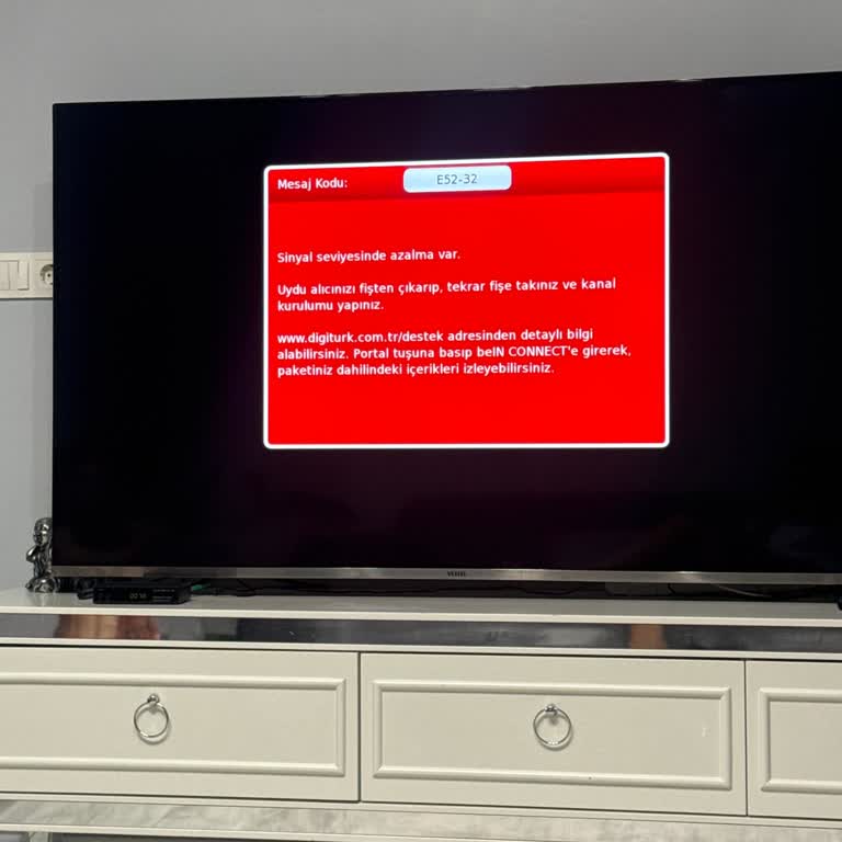 Sinyal Düşüklüğü Nedeniyle Yayın Açılmıyor, 700 TL Servis Ücreti Talebine Karşı Çıkıyorum