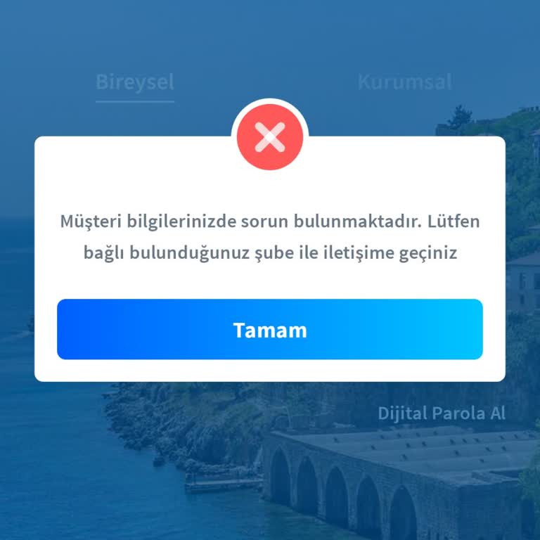 Müşteri Bilgileri Hatası Nedeniyle Halkbank Mobil Girişinde Sürekli Engelleme Ve Acil Çözüm Talebi