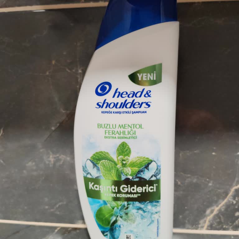 Head & Shoulders Buzlu Mentol Şampuanı Soğutma Ve Kaşıntı Giderici Vaadi Yok