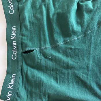 Calvin Klein İç Çamaşırında Dikiş Açılması Ve Yırtılması Nedeniyle Ücret İadesi Talebi