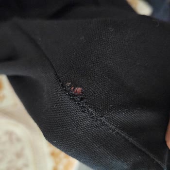 Mavi Gömlekte Hızlı Renk Solması Ve Yırtılma, Değişim Talebi Reddedildi