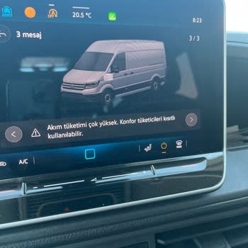Volkswagen Crafter’da Sürekli 12V Uyarısı Ve Konfor Arızaları Nedeniyle Araç Değişimi Talebi