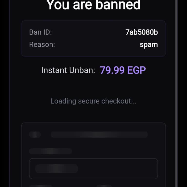 Unban Me Please - I Didn't Do Anything Wrong
