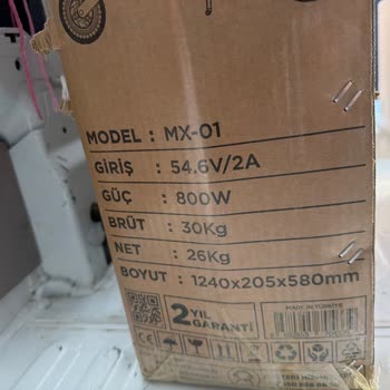 Eksik Vida Ve Alyan Seti Nedeniyle Scooter Kullanılamıyor, Servis Ücret Talep Ediyor