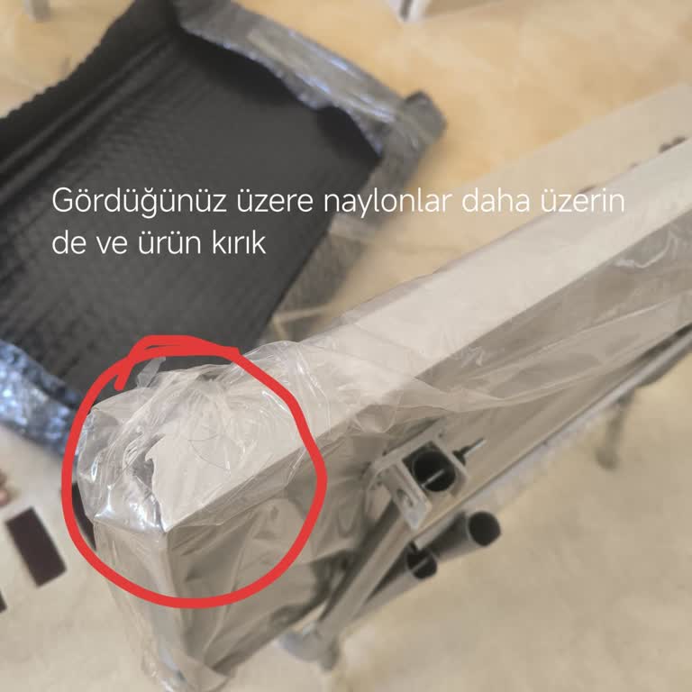 Kırık Masa Teslim Alındı, İade Reddi Ve 1650 TL İadesi Talep Ediliyor