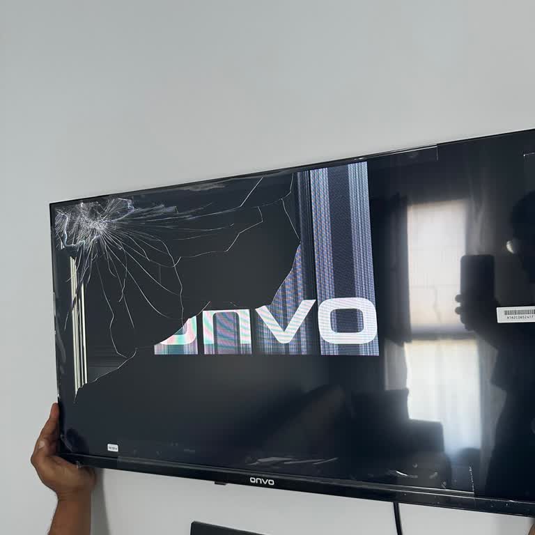 Onvo Kırık Ekranlı Televizyon İçin A101'den İade Reddi
