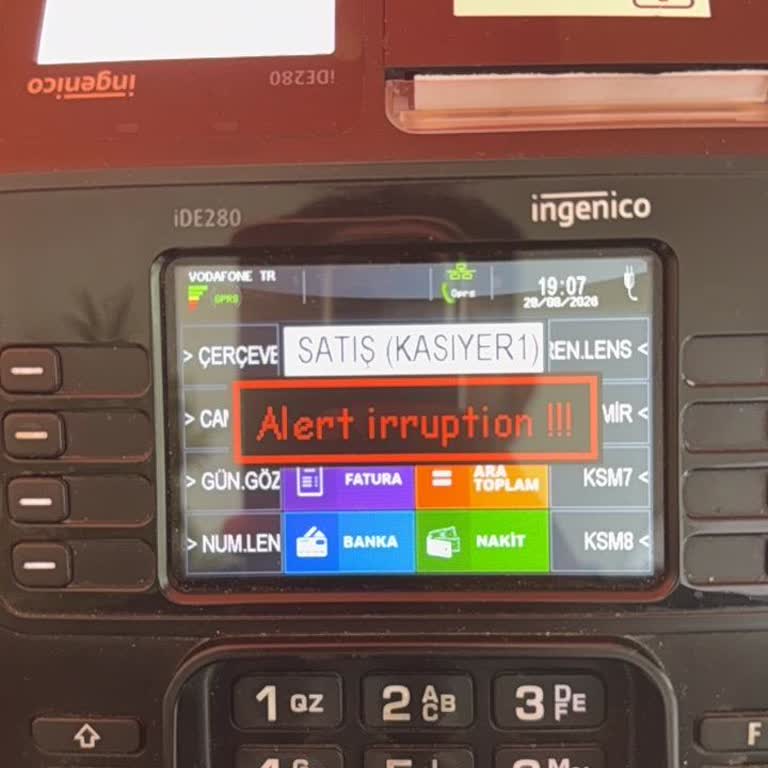Ingenico Authorized Service Fails to Fix Alert Error and Charges Unfulfilled Repairs