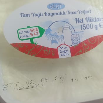 Dost Kaymaklı Tava Yoğurdunda Küf Ve Sağlık Endişesi