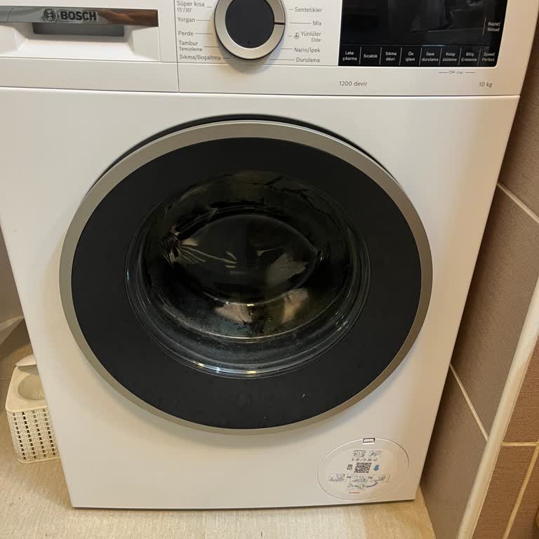 Bosch Çamaşır Makinesinin Sıkma Sorunu Ve Servis Başvuru Sürecindeki Zorluklar