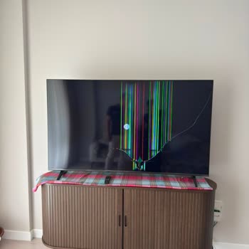Kırık Panel Ve Cevapsız LG Servisi