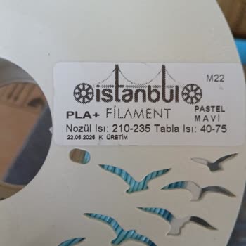 Ayıplı Pastel Mavi Filament Ve Dayatılan Sürat Kargo İadesi
