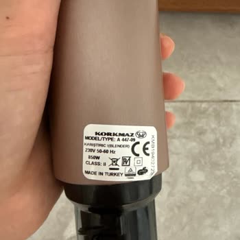 Korkmaz Blender Setinde Tekrar Eden Motor Ve Düğme Arızaları