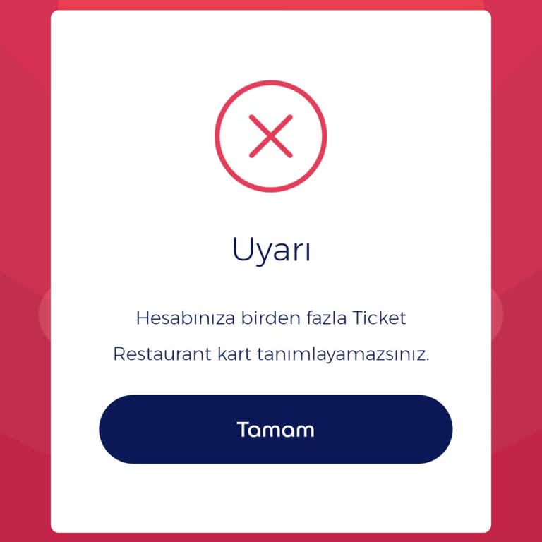 Ticket Restaurant Kartı Ekleme Ve Bakiye Transferi Sorunu