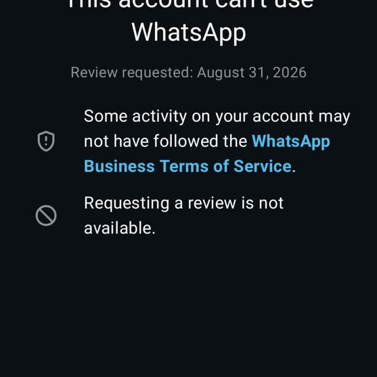 WhatsApp Permanently Banned My Account After It Was Hacked