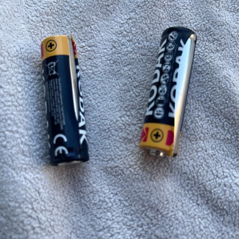 Kodak AA Kalem Pillerinde Isınma Ve Kaplama Soyulması Güvenlik Endişesi