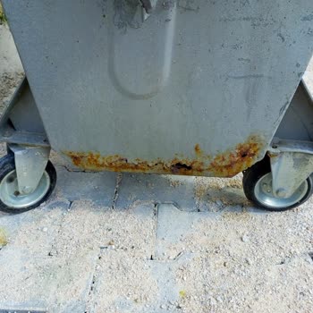 Kütahya Perli Mahallesindeki Paslı Çöp Konteyneri İçin Acil Değişim Talebi