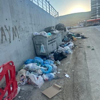 Ada Gross Marketinin Çöp Konteynerleri Apartman Girişinde Koku Ve Hijyen Sorununa Neden Oluyor