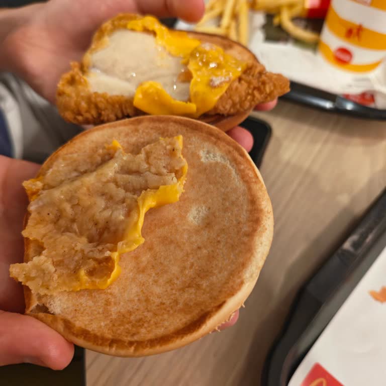 McDonald's Şubesinde Eksik Malzemeli Burger Ve Gazı Çıkan Cola